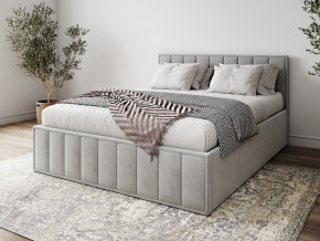 Кровать 1800 Лана серый велюр в Миньяре - minyar.magazinmebel.ru | фото