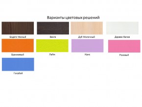 Кровать чердак Малыш 70х160 белый с фасадом для рисования феритейл в Миньяре - minyar.magazinmebel.ru | фото - изображение 2