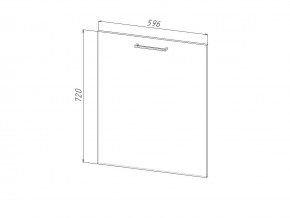 П 60 Комплект для посудомоечной машины 600 мм (цоколь + фасад) ЛДСП в Миньяре - minyar.magazinmebel.ru | фото