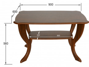 Стол журнальный Маэстро СЖ-01 орех в Миньяре - minyar.magazinmebel.ru | фото - изображение 2