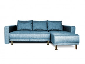Угловой диван серо-синий с подлокотниками Некст denim в Миньяре - minyar.magazinmebel.ru | фото